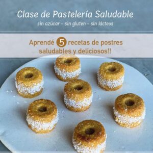 Taller de Pastelería Saludable Primera Edición